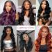 26 Mewill Body Wave Lace Front Wig | 100% Human Hair | 180% Density | HD Lace Frontal | Pre-Plucked with Baby Hair | Natural Color | Black Women - Buy Online on GoSupps.com