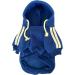 Izefia Blue Dog Hoodie - Warm Fleece Sweater for Small Dogs & Cats - Cozy Winter Clothing - Buy Online on GoSupps.com