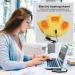 Jacekee Heated Shoulder Pillow & Warmer Scarf - 3 Heat Levels Skin-Friendly Relief for Cramps & Back Pain | Yellow | International Shipping - Buy Online on GoSupps.com