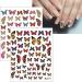 JMEOWIO 9 Sheets Spring Butterfly Nail Art Stickers Decals Self-Adhesive Summer Flower Floral Nail Supplies Nail Art Design Decoration Accessories - Buy Online on GoSupps.com
