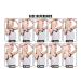 Elailite Clip-in Extensions | Real Human Hair 8 PCs 18 Clips 25cm 50g #12/613 Golden Brown & Bleached Blonde - Buy Online on GoSupps.com
