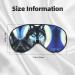 Shop Wolf Under Moon Eye Mask | Soft Adjustable & Comfortable Sleep Mask for Men & Women - International Shipping Available - Buy Online on GoSupps.com
