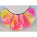 Eulenspiegel Yellow & Pink Feather Eyelashes with Glue - 1 Pack of 1 (1 ml) - Perfect for Creative Makeup - Buy Online on GoSupps.com