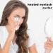 Veeteah Eye Lash Curler Heat - 230mah Battery Intelligent Heating Eyelash Curler Rechargeable Ergonomic Eyelashes Curler Eye Lash Makeup for Naturally Curling and Ironing Eyelash White - Buy Online on GoSupps.com