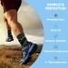 med-fit Stride-Flex Ankle Support 3D fabric technology 360 degrees of compression. Ideal for Ligament Damage Sprained Ankle Plantar Fasciitis Joint Pain and Tendonitis (1 Green Medium) Medium Green 1 - Buy Online on GoSupps.com