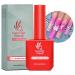 Lavender Violets 15ml Gel Nail Polish UV LED Soak Off Nail Lamp Curing Manicure Pedicure Larger Content Salon Quality 5 in 1 Builder Base Gel A104