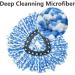 4 Pack Blue Rinse Clean Spin Mop Replacement Heads - 100% Microfiber, Deep Cleaning Refills for EasyWring Mop System - Buy Online on GoSupps.com