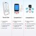 Touch Screen TENS & EMS Massager - Electric Muscle Stimulator for Pain Relief | Touch Stim - Buy Online on GoSupps.com