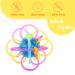 Zooawa Bite Ring for Babies - Food-Grade 360 Rotating BPA-Free Teething Toy | Soft TPU Multi-Colored Teething Aid for Toddlers - Buy Online on GoSupps.com