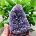 200g-2000g Natural Amethyst Geode Quartz Cluster Crystal Specimen Stone 1pc Suitable for Home Room Decoration Full of Texture (Color : 320g-450g 1pc) - Buy Online on GoSupps.com