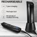 Electric Groin Hair Trimmer for Men - Waterproof Ball Trimmer with Replaceable Ceramic Blades USB Rechargeable Travel Razor - Buy Online on GoSupps.com