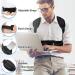 AVIDDA Posture Corrector for Men Women - Adjustable Back Brace for Pain Relief - Breathable Support Plate - Size S Black - Buy Online on GoSupps.com