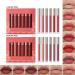 Scnvsi 6pcs Matte Liquid Lipstick Set Lip Stain Makeup Kit Waterproof Long Lasting Matte Lipstick Set for Women Girls - Buy Online on GoSupps.com