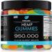 Purganic Hemp Gummies – Helps Support Sleep, Peace and Relaxation - High Strength and Support All Natural Tasty Fruit Flavors - Made in USA – 100ct