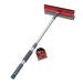 DSV Standard Professional Window Squeegee | 2-in-1 Window Cleaner Sponge and Soft Rubber Strip with Telescopic Extension Pole 127.5cm & 50 | Adjustable to Clean from Multiple Angles