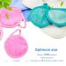 Nugilla 16 Pack Reusable Makeup Remover Pads - 2 Layers 3.74 Inch Microfiber Cleansing Pad Set for All Skin Types - Includes Laundry Bag - 4 Color Facial Cleansing Pads - Buy Online on GoSupps.com