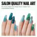 Tomicca UV Nail Polish Set - 6 Colors Blue Green Glitter | Non-Toxic & Durable Christmas Gift for DIY Nail Art | Autumn Gel Polish for Home & Salon | 8ml A101092 - Buy Online on GoSupps.com