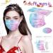 AMDOLE 10-Piece Disposable Christmas Masks - Colorful 3-Layer Mouth Protection for Adults | Funny Print Bandana Scarf Breathable Cloth Face Covering - Buy Online on GoSupps.com