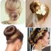 MLMSY Donut Hair Bun Aid Light Brown & Dark Brown | Perfect for DIY Hair Styling - Buy Online on GoSupps.com