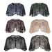 Getdoublerich Vintage Boutique Beaded Sequin Sparkly Shawl Vintage Boutique Beaded Sequin Unique Vintage Design Of This Cape Makes It Suitable For A Variety Of Occasions Black+apricot - Buy Online on GoSupps.com