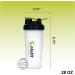 Solofit Protein Shaker Bottles with Shaker Balls - Leak Proof Portable Mixer Cup for Fitness Enthusiasts - Pack of 3 - Buy Online on GoSupps.com