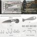 Moricher Survival Card Multitool- Fishing Line & EDC Kit for Outdoor Camping, Hiking, and Hunting - Silver 6pcs - Buy Online on GoSupps.com