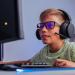 Horus X Kids Blue Light Blocking Gaming Glasses - Professional Filter for Computer Screens (Games TV Smartphones) - Hope Amber - Buy Online on GoSupps.com