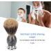 Premium Synthetic Shaving Brush for Men - Harz Bart Aluminum Alloy Grip | Perfect for Salon & Home Use - Buy Online on GoSupps.com