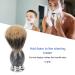 Buy Synthetic Shaving Brush with Aluminum Alloy Handle - Soft Bristle Barber Brush for Men Dad & Boyfriend - International Shipping Available - Buy Online on GoSupps.com