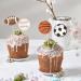 24 Pack Sports Cupcake Toppers Basketball Cupcake Toppers Soccer Football Cupcake Toppers Baseball Rugby Cupcake Picks Ball Sports Cupcake Picks for Sports Theme Boy Birthday Party Decorations - Buy Online on GoSupps.com
