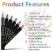 Glitter Eyeshadow Stick Set - Waterproof, Long Lasting, 5 Colors - Shimmer Eye Makeup Pencil Crayon - Buy Online on GoSupps.com