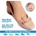 PrettSole 8-Piece Toe Splints & Wraps - Hammer Toe Support Brace for Men & Women - Cushion & Protect Broken, Crooked, or Overlapping Toes - Temporary Toe Straighteners - Beige - Buy Online on GoSupps.com