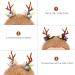 2 Pairs Antler Flower Hair Clip Elk Hairpins Clip Reindeer Horn Hair Pins Decorative Hair Clips for Women Christmas Stockings Photography Props Alligator Clip Plastic Child Girl - Buy Online on GoSupps.com