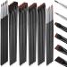 30 Pcs Eyeliner Brush Gel Liner Brush Set Angled Eyeliner Brush Fine Flat Slanted Eye Brushes Define Eyebrow Brushes Thin Eye Liner Makeup Brushes Eye Pencil Brush for Detailed Precision Eyeliner