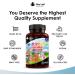 Kids Multivitamin Gummies with Zinc - 16 Essential Vitamins & Minerals - Gluten-Free Vegan Halal Formula - 60 Count - Buy Online on GoSupps.com