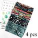 Aceorna Boho Headbands - Set of 4 Wide Bandeau Hair Bands for Women and Girls - Leopard Twist Turban Head Wraps - Elastic Yoga Sweatband - Stylish Head Accessories - Buy Online on GoSupps.com