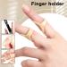 Thumb Finger Splints Set (5 pcs) & 6 Finger Immobilization Splints | Trigger Finger Protectors with Aluminum Alloy Cream & Black - Buy Online on GoSupps.com