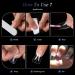 Moxluck Clear Duck Nail Tips - 140Pcs Curved False Nails for Extensions and DIY Nail Art - Buy Online on GoSupps.com