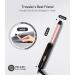 Travel Size Curling Iron - Dual Voltage Mini Curler for Short Hair 1/2 Inch Ceramic Barrel with Keratin & Argan Oil - Perfect for On-the-Go Styling - Buy Online on GoSupps.com