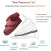 Adjustable Extra Wide Diabetic Shoes for Men - Orthopedic Edema Slippers for Arthritis & Swollen Feet - Size 10 Black - Buy Online on GoSupps.com