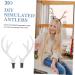 FELTECHELECTR 2 Pairs headband headgear Accessories supplies Charm decorate crafts DIY Simulated Antlers Component hair clips DIY Antlers Crafts accessories manual props Headband DIY Antlers - Buy Online on GoSupps.com
