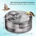 NPET DF10 5L Large Automatic Dog Water Fountain with Cleaning Kit and Replacement Filter - Ideal for Cats, Dogs, and Multiple Pets - Buy Online on GoSupps.com