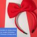 CHuangQi Bow Headband - Halloween/Christmas Cosplay Headdress for Women & Girls (Red) - Buy Online on GoSupps.com