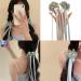 amangul Braids Hair Clip for Hot Girl Long Ribbon Layered Flower Shape Hair Barrettes Ponytail Hair Barrettes for Teens Girl - Buy Online on GoSupps.com