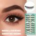 False Lashes Eye Lash Eyelashes Set Fluffy Russian Eyelash Kit Strip Lash Wispy Handmade Cat Eye Lashes Volume Dramatic 10 Pairs 3D Thick Long Fake Lashes with Glue Natural Cross Fake Lashes - Buy Online on GoSupps.com