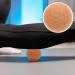 Beavorty Cork Massage Ball - Deep Tissue Relaxation & Trigger Point Relief for Muscle Knot Pain - Soft Wooden Yoga Ball for Tension Relief - Buy Online on GoSupps.com