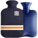 1L Heat Bottle with Soft Cover - Hot & Cold Compress for Pain Relief | Ideal Winter Hand & Foot Warmers - Buy Online on GoSupps.com