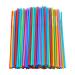 200 Pcs Colorful Plastic Long Flexible Straws.(0.23'' diameter and 10.2" long) 2 pack