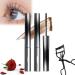 Just Doll Mascara Judi Doll Mascara Doll Mascara Jody Doll Mascara Judy Dahl Mascara Metal Rod Mascara Non-Clumping Smudge Proof Flake Proof Long Lasting (2*Brown)