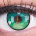 Meralens colored contact lenses anime arc 3 green crazy fun green annual lenses 1 pair with free lentil tank - top quality for carnival carnival Halloween cosplay 2023 0.0 dioptries 8.6 millimeters 14.00 millimeters 2.0
